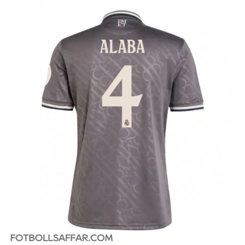 Real Madrid David Alaba #4 Tredjeställ 2024-25 Kortärmad